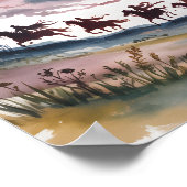 Four Horseman at Dawn Poster (Hoek)