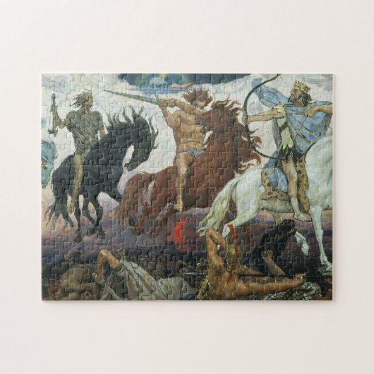 Four Horsemen of Apocalypse Viktor Vasnet Legpuzzel (Horizontaal)