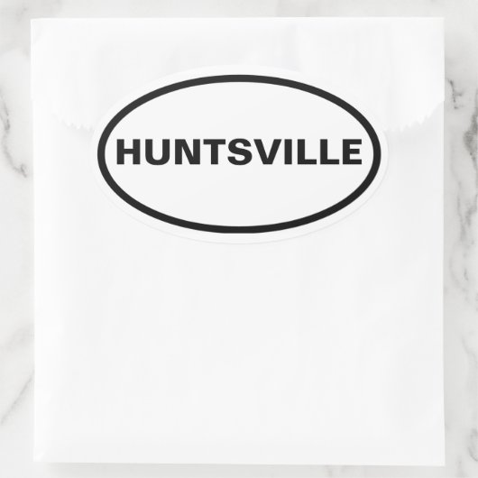 FOUR Huntsville Ovale Sticker (Tas)