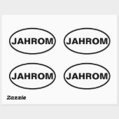 FOUR Jahrom Ovale Sticker (Vel)