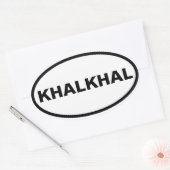 FOUR Khalkhal Ovale Sticker (Envelop)