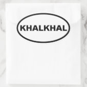 FOUR Khalkhal Ovale Sticker (Tas)