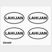 FOUR Lahijan Ovale Sticker (Vel)