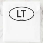 FOUR Lake Tahoe, Nevada Ovale Sticker (Tas)
