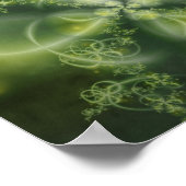 Four-Leaf Clover Fractal Poster (Hoek)