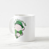 Four Leaf Clover Frame St Patrick's Day Koffiemok (Voorkant links)