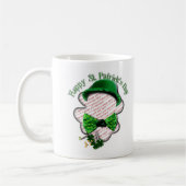 Four Leaf Clover Frame St Patrick's Day Koffiemok (Links)