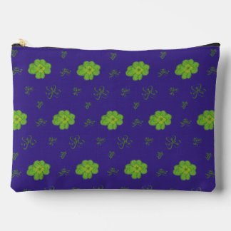 Four-Leaf Clover Groen en Donkerblauw Etui