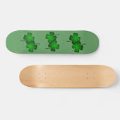 Four Leaf Clover Groen Iers Schaats Board Deck Skateboard (Horizontaal)