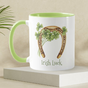 Four Leaf Clover Irish Coffee St Patrick's Day Mok