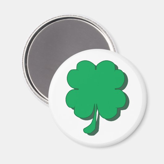 Four-Leaf-Clover Magneet (Voorkant / Achterkant)