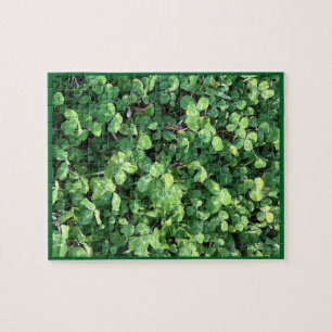 Four-Leaf Clover Puzzle Legpuzzel