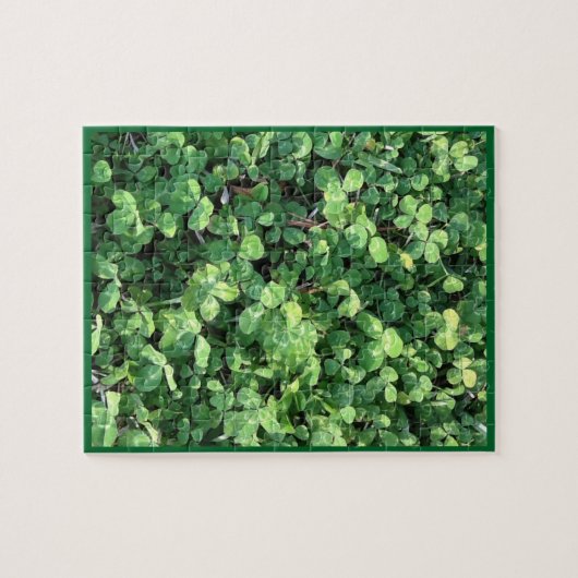 Four-Leaf Clover Puzzle Legpuzzel (Horizontaal)
