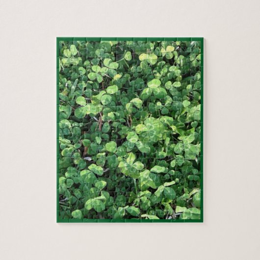Four-Leaf Clover Puzzle Legpuzzel (Verticaal)