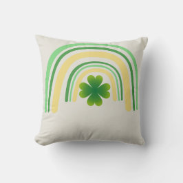 Four-Leaf Clover Square Pillow – Minimalistisch ge Kussen