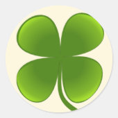 Four-Leaf Clover - Sticker (Voorkant)