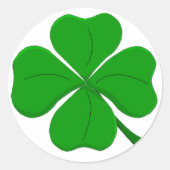 Four Leaf Clover Sticker (Voorkant)