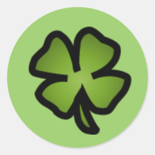 Four Leaf Clover Sticker