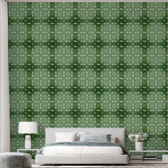 Four Leaf Clover Wallpaper Behang (Slaapkamer)