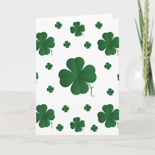Four Leaf Clovers - multi Kaart (Voorkant)