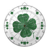 Four Leaf Clovers - stijl Dartbord (Voorkant)
