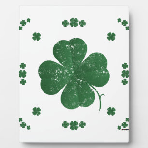 Four Leaf Clovers -  stijl Fotoplaat