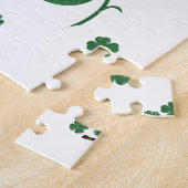 Four Leaf Clovers - stijl Legpuzzel (Zijkant)