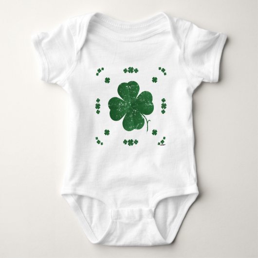 Four Leaf Clovers -  stijl Romper (Voorkant)