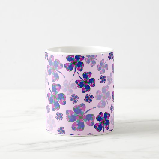 Four leaf fortune - Klavertjeviergeluk Mok (Center)