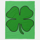 Four Leaf Love 60x80 Fleece Deken (Voorkant)
