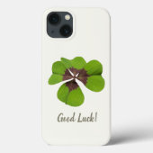 Four Leaf Lucky Clover St Patricks Day Succes Case-Mate iPhone Case (Achterkant)