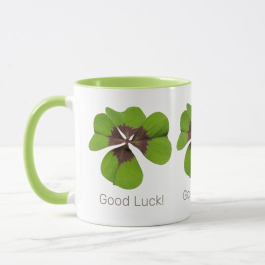 Four Leaf Lucky Clover St Patricks Day Succes Mok (Links)