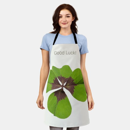 Four Leaf Lucky Clover St Patricks Day Succes Schort (Gedragen)
