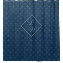 Four Leaf Rosette Luchtmacht Blauw Foulard patroon