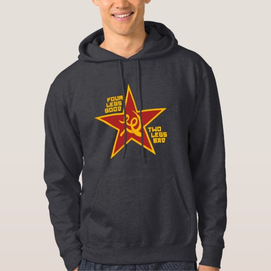 Four legs good hoodie (Voorkant)