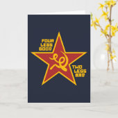 Four legs good kaart (Gele Bloem)