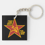 Four legs good sleutelhanger (Achterkant)