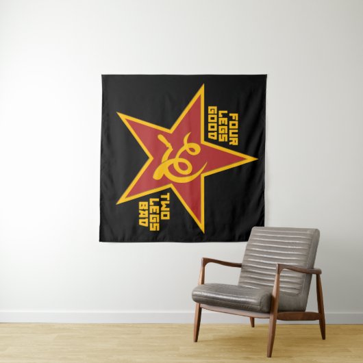 Four legs good wandkleed (In Situ (horizontaal))