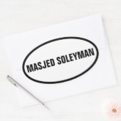 FOUR Masjed Soleyman Ovale Sticker (Envelop)