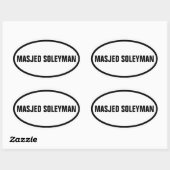 FOUR Masjed Soleyman Ovale Sticker (Vel)