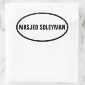 FOUR Masjed Soleyman Ovale Sticker (Tas)
