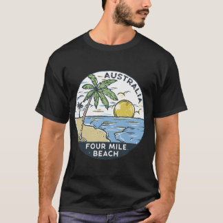Four Mile Beach Port Douglas Australië T-shirt
