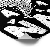 Four Nado Fournado 4th Birthday 4 Years Old  Poster (Hoek)