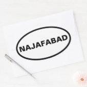 FOUR Najafabad Ovale Sticker (Envelop)
