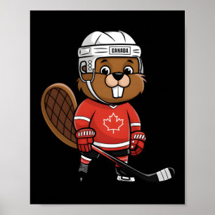 Four Nations Ttle Glol Face-off Canadese Bever Ho Poster