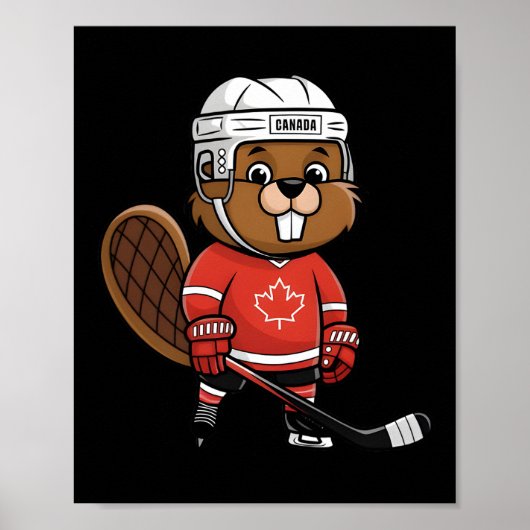 Four Nations Ttle Glol Face-off Canadese Bever Ho Poster (Voorkant)