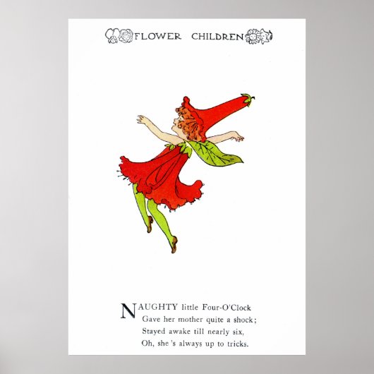 Four-O'Clock Poster (Voorkant)