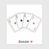 Four of a Kind Sticker (Vel)