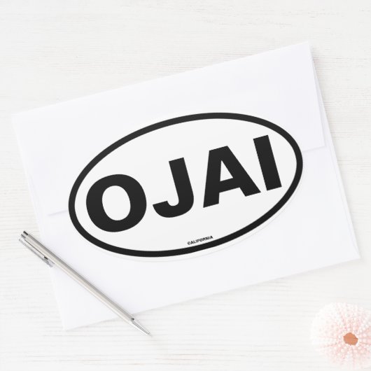 FOUR Ojai Ovale Sticker (Envelop)