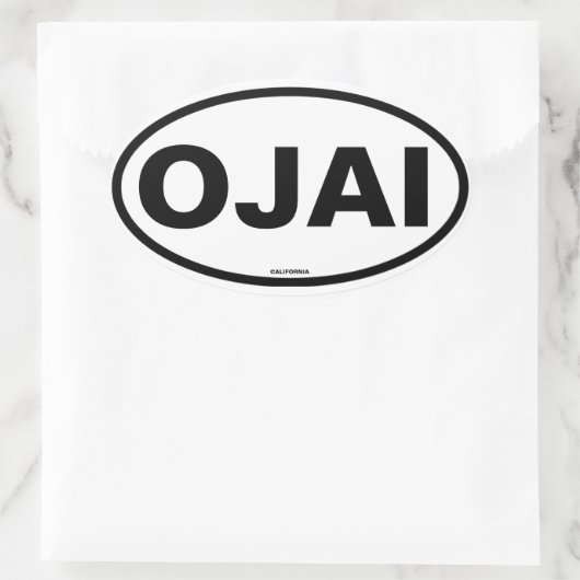 FOUR Ojai Ovale Sticker (Tas)